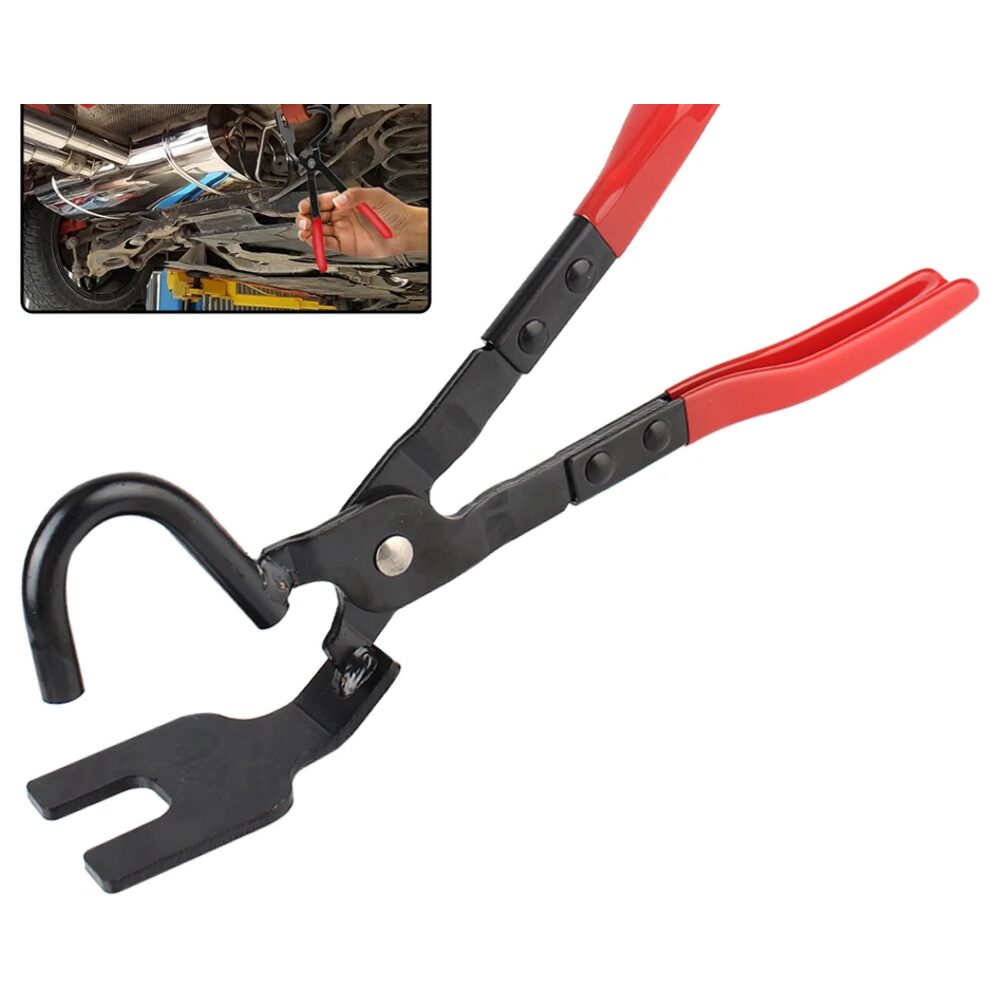 LEAP Exhaust Hanger Removal Puller Exhaust Pipe Gasket Removal Plier Car Exhaust Rubber Pad Pliers Anti-Slip Handle Tools – image 3