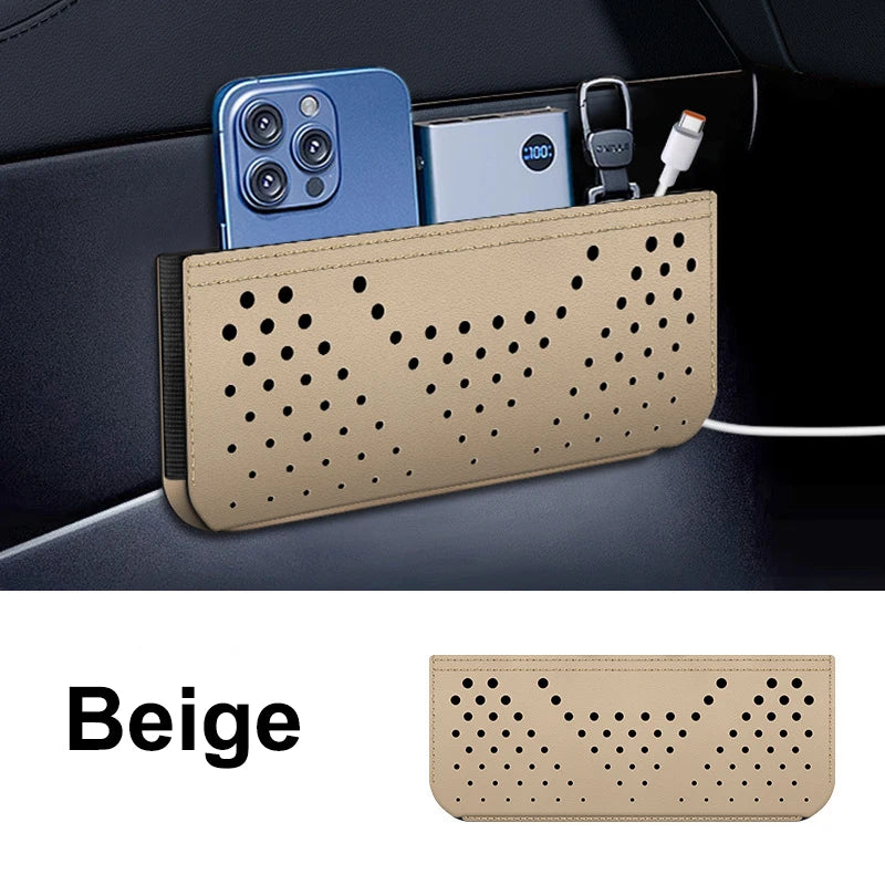 LEAP Self-Adhesive Car Side Storage Pocket – Beige
