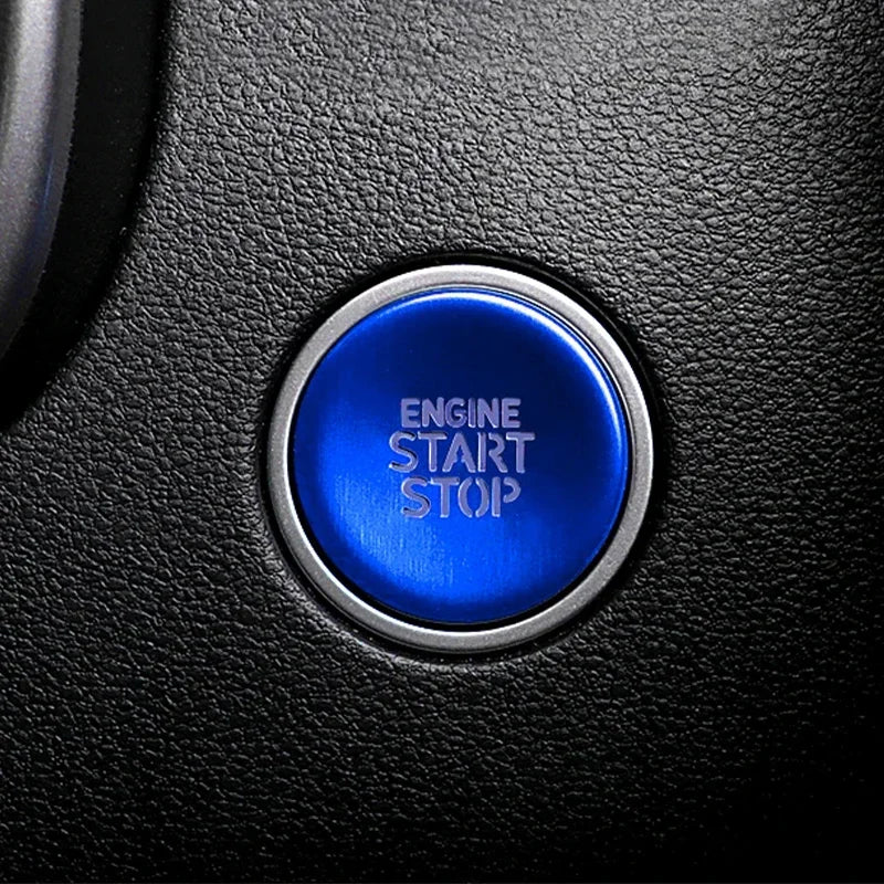 LEAP Engine Start Button Trim for Hyundai Tucson 2021-2023 – Blue