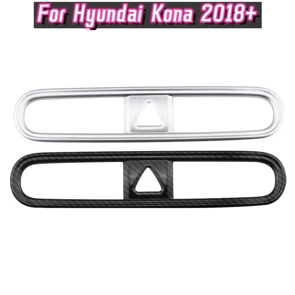 LEAP Centre Air Vent Trim for Hyundai Kona 2018–2020 – Chrome Finish, ABS product image