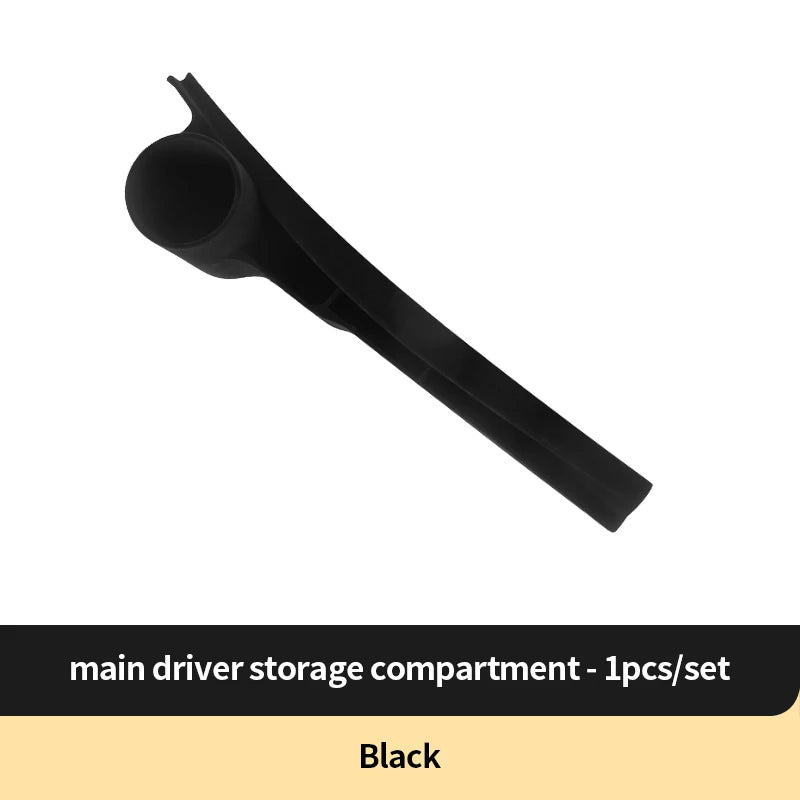 LEAP Console-Side Storage Pocket for Nissan Patrol Y62 2010–2022 – Black / Left