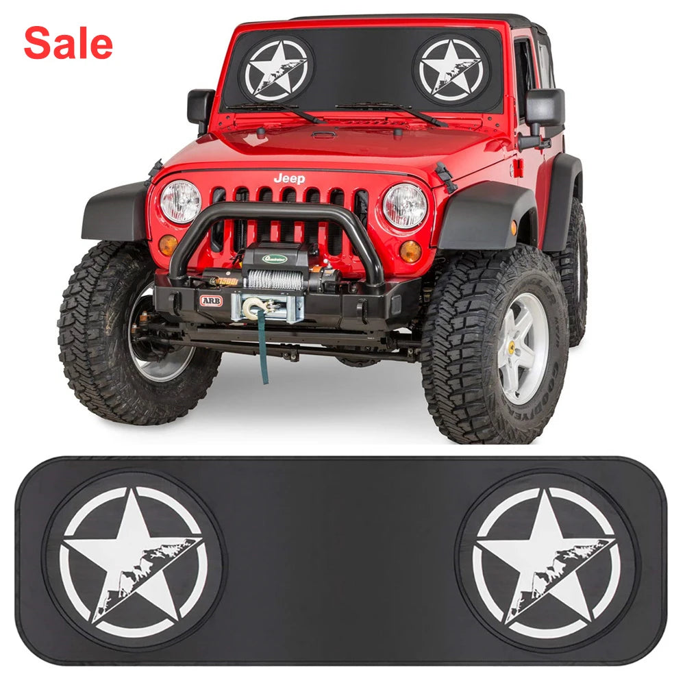 LEAP Windscreen Sunshade for Jeep Wrangler 2018