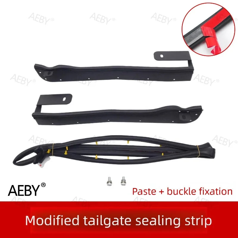 LEAP Tailgate Weather Seal Kit for Ford Ranger 2022–2026 – Adhesive Strip and Bracket