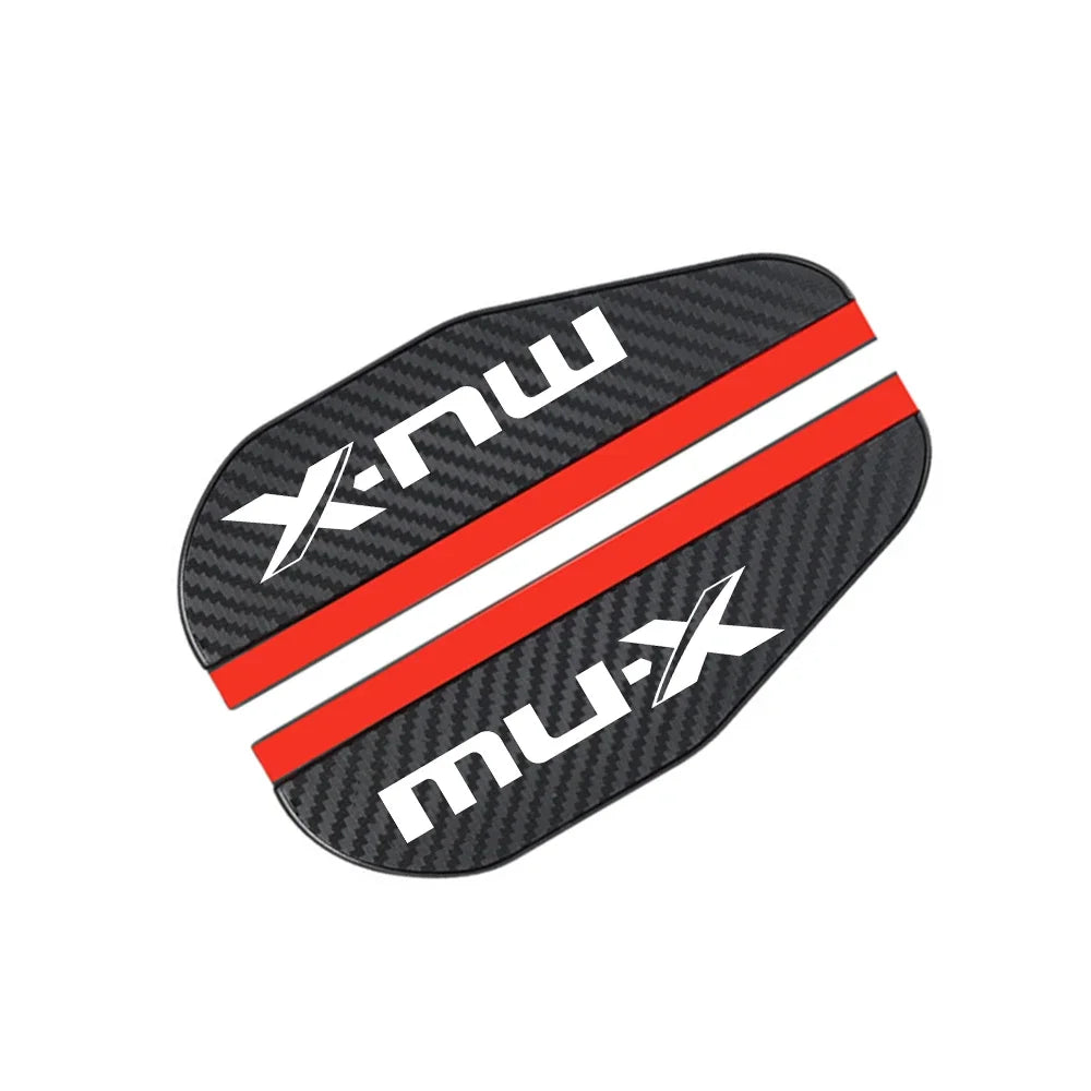 LEAP Carbon-Look Mirror Rain Visor Pair – MU-X Lettering