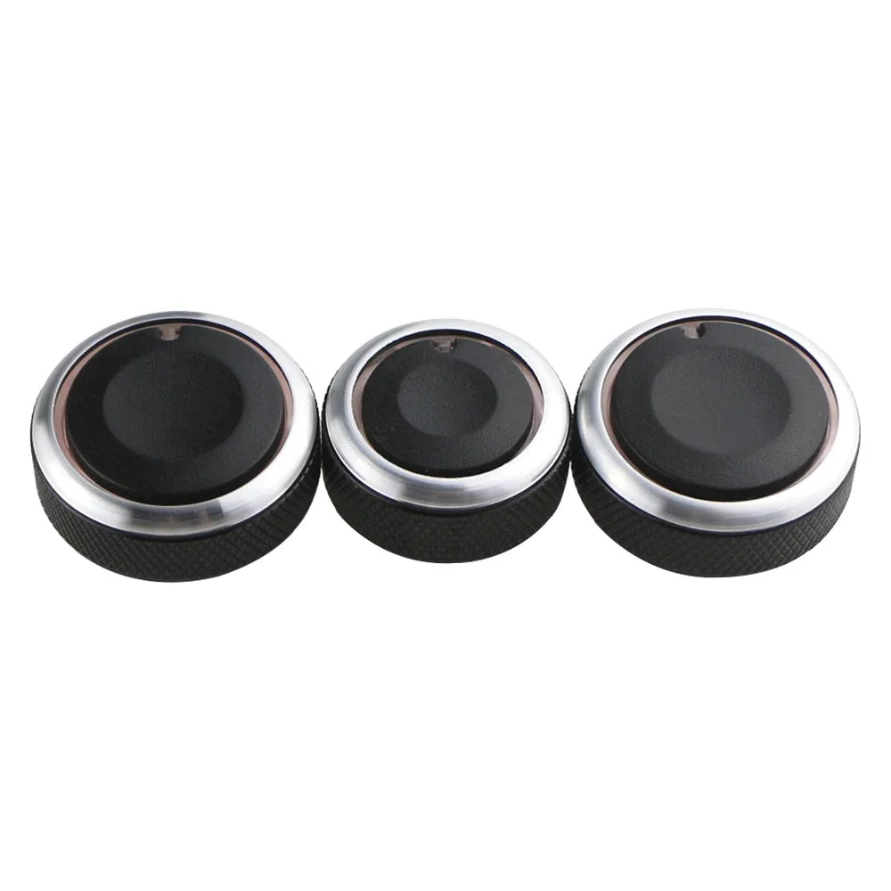 LEAP three-piece HVAC control knob set for selected Volkswagen Polo 9N and 6R