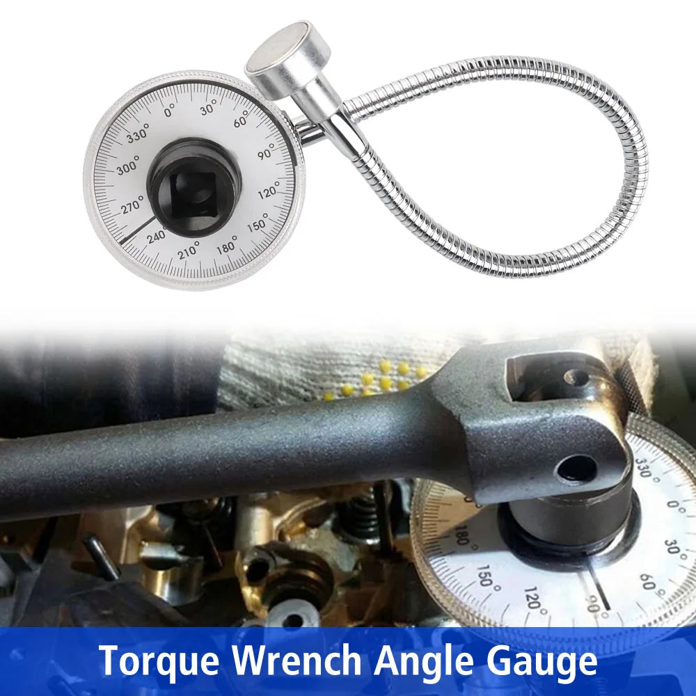 LEAP Torquemeter Adjustable Torque Angle Gauge Torque Regular Scale 360 Degrees Calibrated In Degrees Torque Wrench – image 3