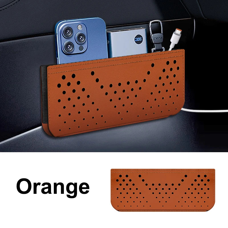 LEAP Self-Adhesive Car Side Storage Pocket – Orange