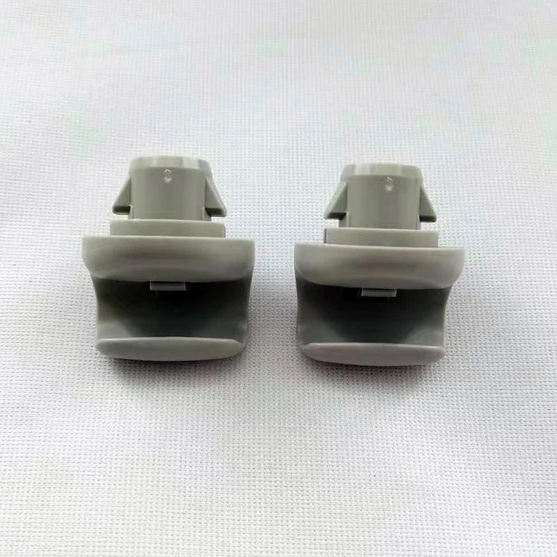 Grey sun visor retainer clips 96409-BC402 for Nissan vehicles – view 3