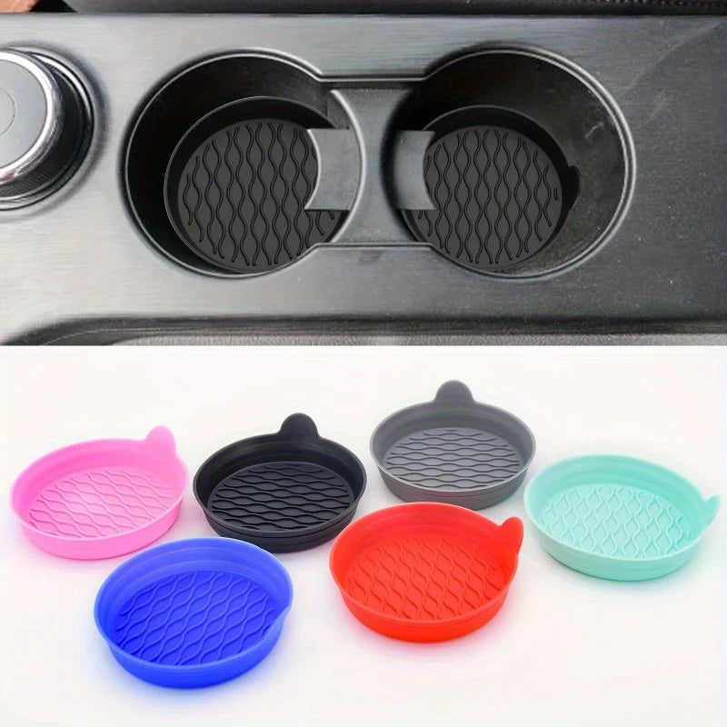 LEAP Non-Slip Cup Holder Coaster – Universal Vehicle Fit – 2 Pack product image