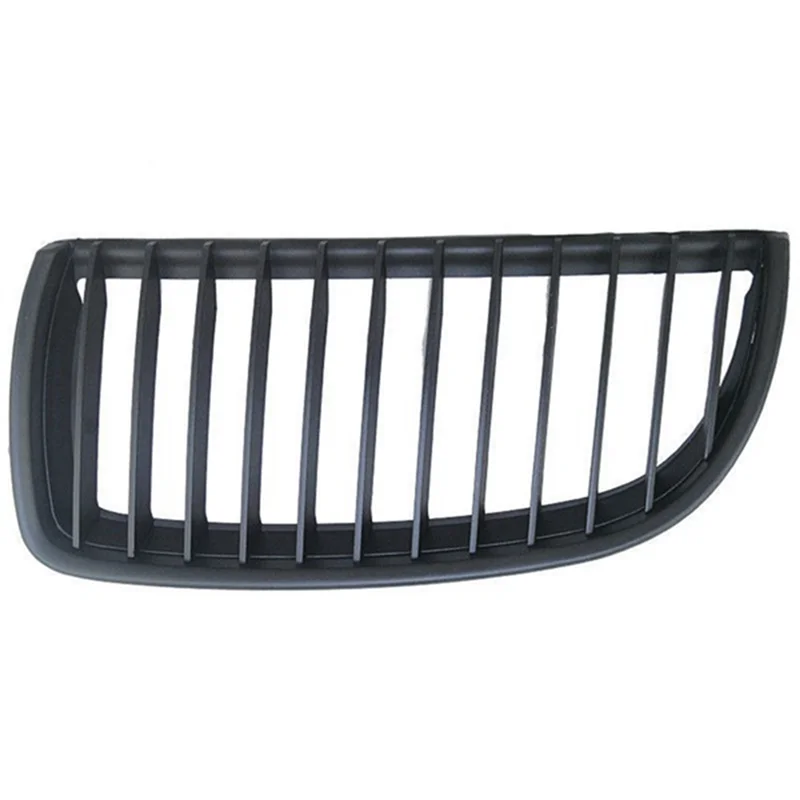 Superior-Car Matte Black Front Hood Kidney Grill Mesh Sport Racing Grills For BMW 3 Series E90 E91 2005-2008