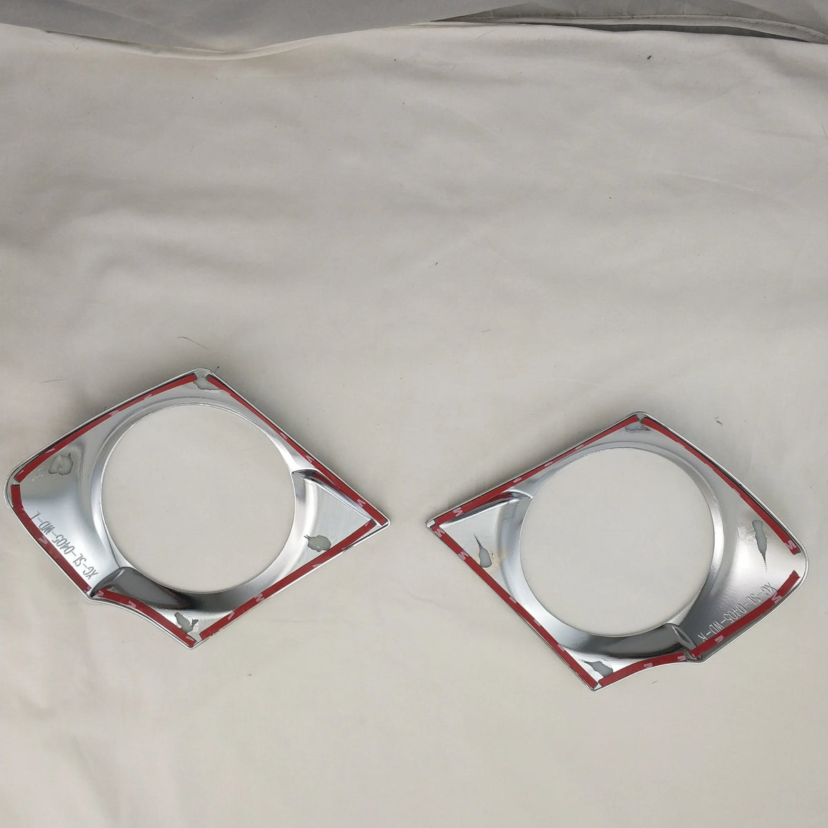 LEAP Chrome Fog Lamp Cover Trim for Mitsubishi Triton 2015–2020