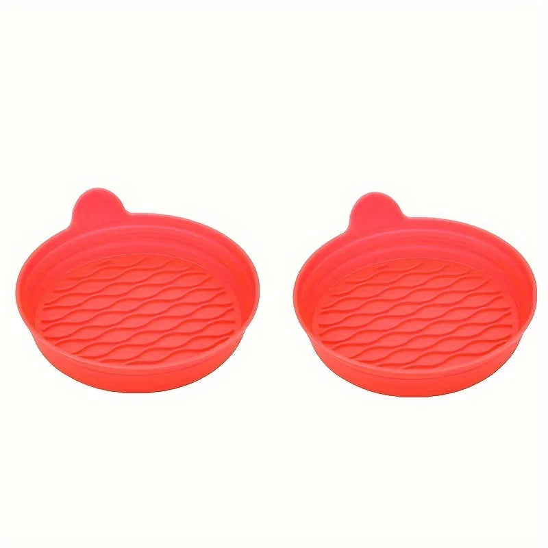 LEAP Non-Slip Cup-Holder Coaster Pair – Red