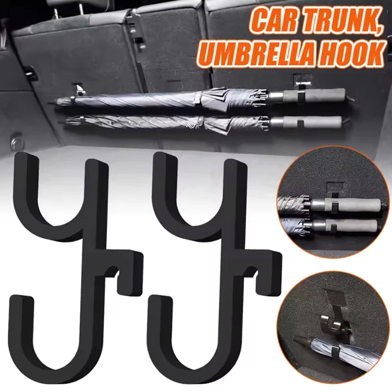 LEAP 2-Piece Boot Storage Hook Set – Universal Car Accessory
