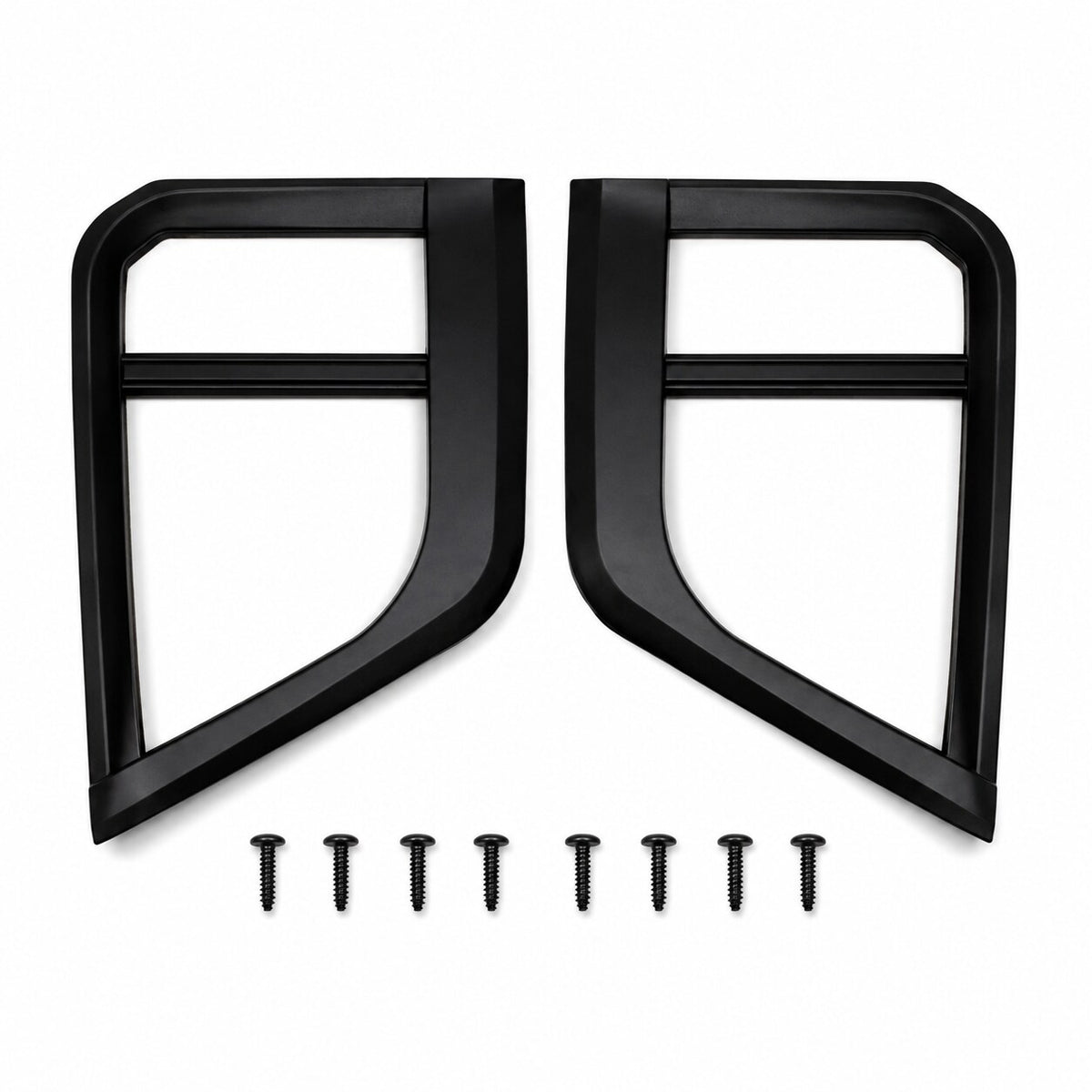 LEAP Matte Black Fog Lamp Covers for Mitsubishi Triton 2019–2022