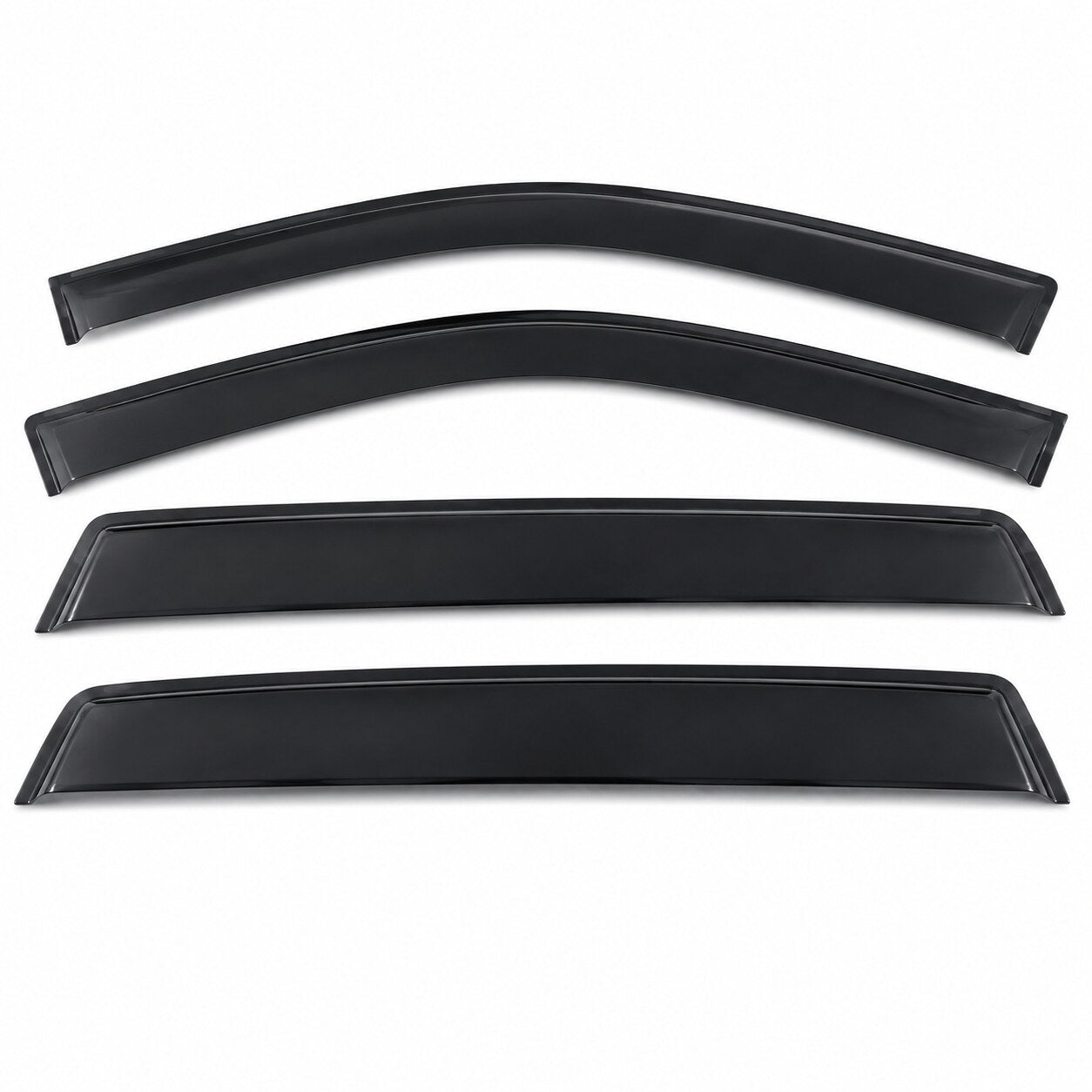 Window Visors for Isuzu D-MAX 2020–2026 – 4 Piece Set