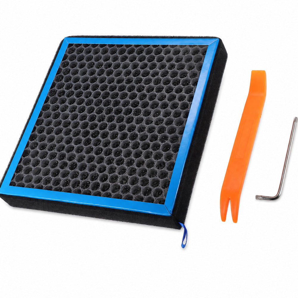 Activated carbon cabin filter close view