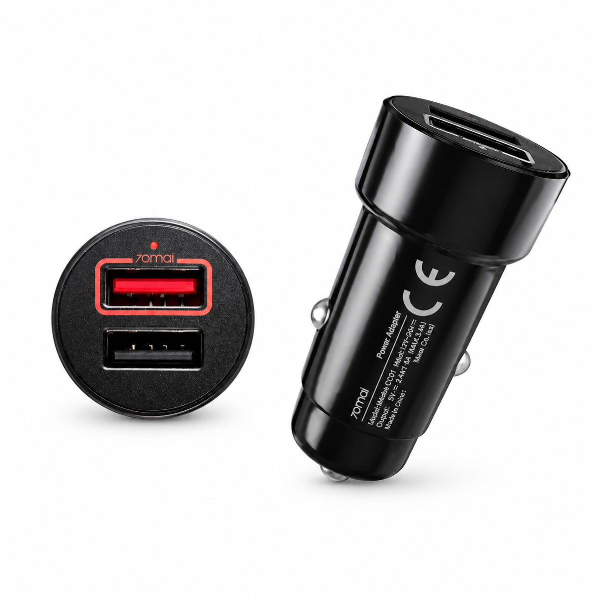 70mai Midrive CC01 Dual USB QC 3.0 Car Charger for 12V 24V Vehicles