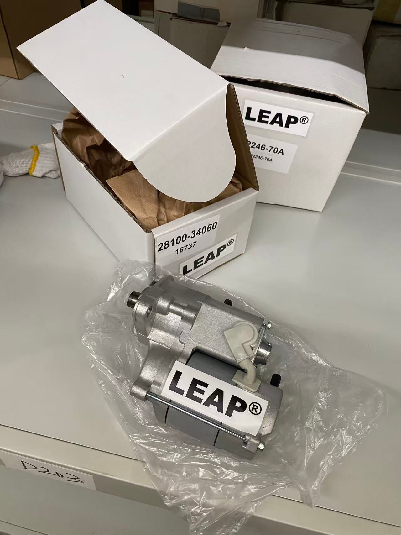 LEAP Starter Motor for Toyota 4Runner Camry Corona Hiace Hilux Forklift Dyna Petrol 73-Onward