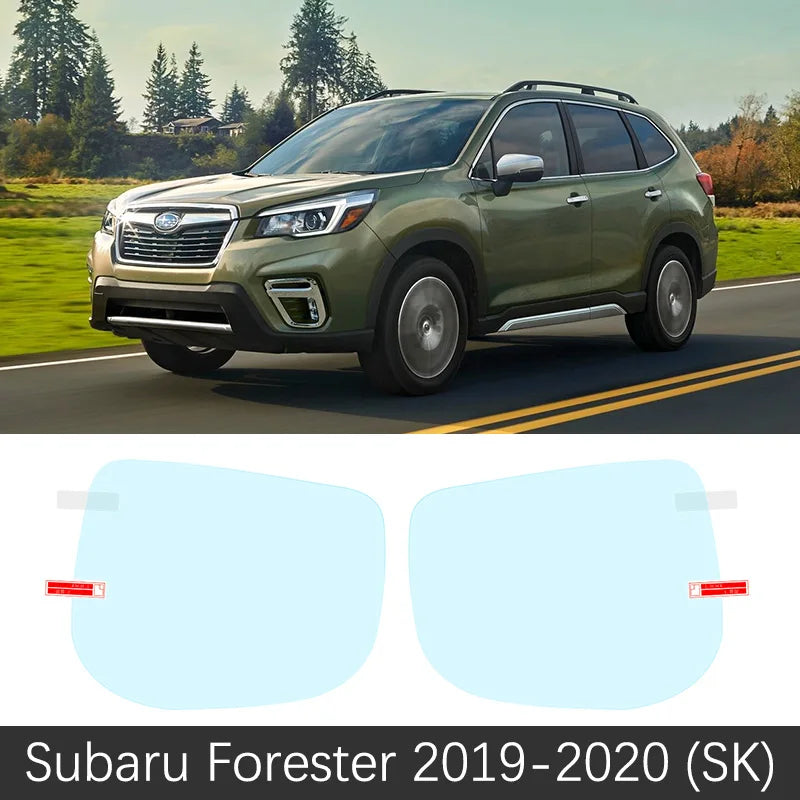 LEAP Clear Anti-Fog Mirror Film Pair for Subaru Forester 2019-2020