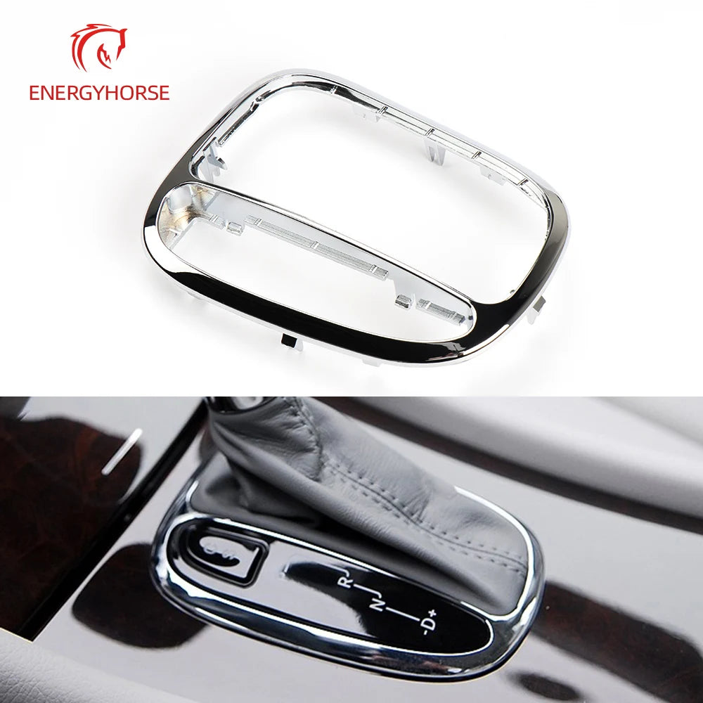 LEAP Silver Centre Shifter Trim Cover 2032671988 for Mercedes W203 CLK W209 - image 2