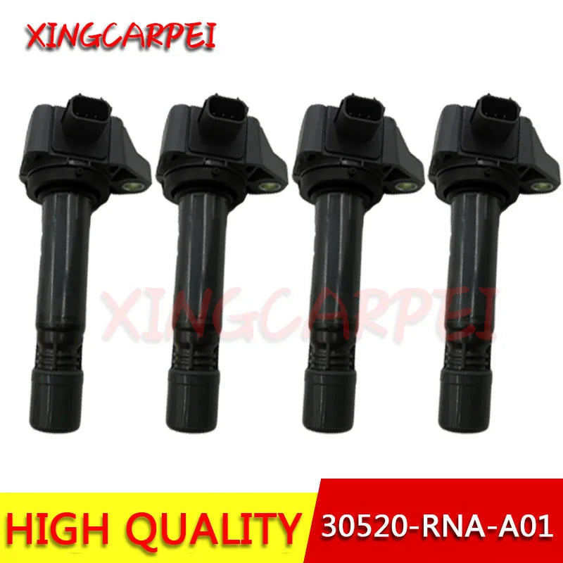 LEAP 4-Piece Ignition Coil Set 30520-RNA-A01 for Honda Civic Accord CR-V City 2007-2014 - image 2