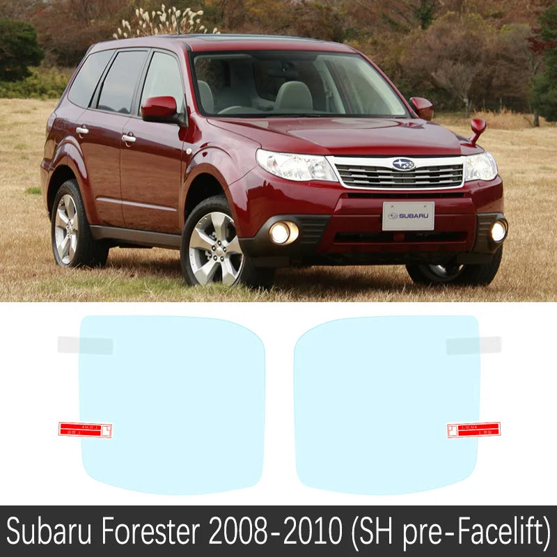LEAP Clear Anti-Fog Mirror Film Pair for Subaru Forester 2008-2010