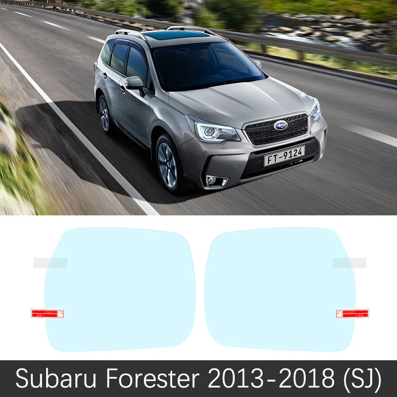 LEAP Clear Anti-Fog Mirror Film Pair for Subaru Forester 2013-2018