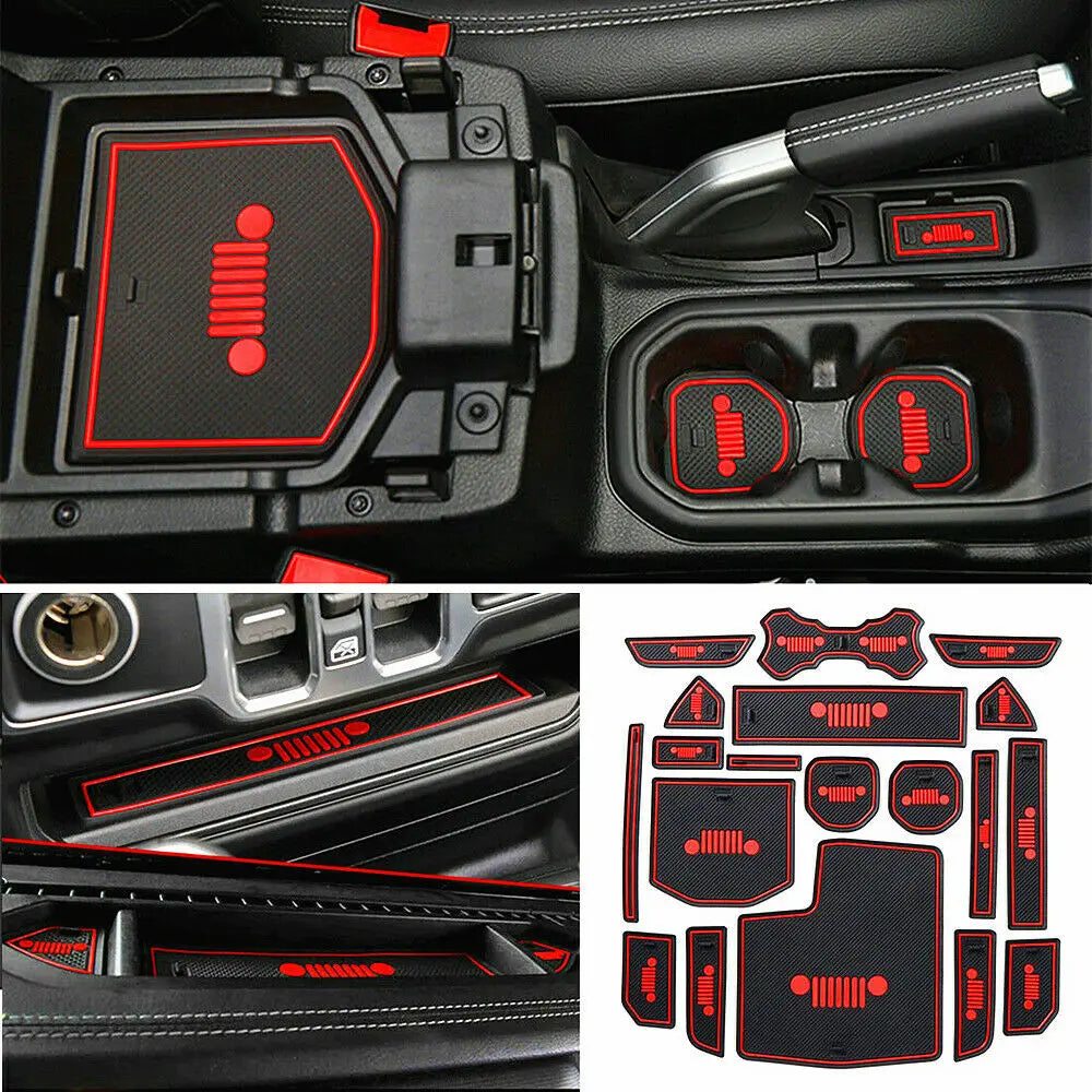 LEAP Interior Mat Set for Jeep Wrangler 2018-2020