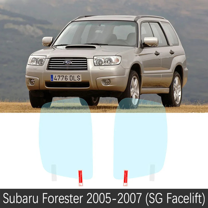 LEAP Clear Anti-Fog Mirror Film Pair for Subaru Forester 2005-2007