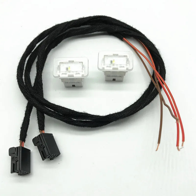LEAP 4-Piece Door Storage Ambient Light and Harness Kit for Audi A4 A5 A6 A7 A8 - image 3
