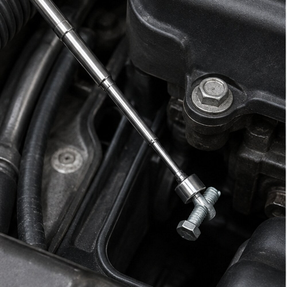 LEAP stainless steel telescopic magnetic pickup tool 120 to 650 mm 3