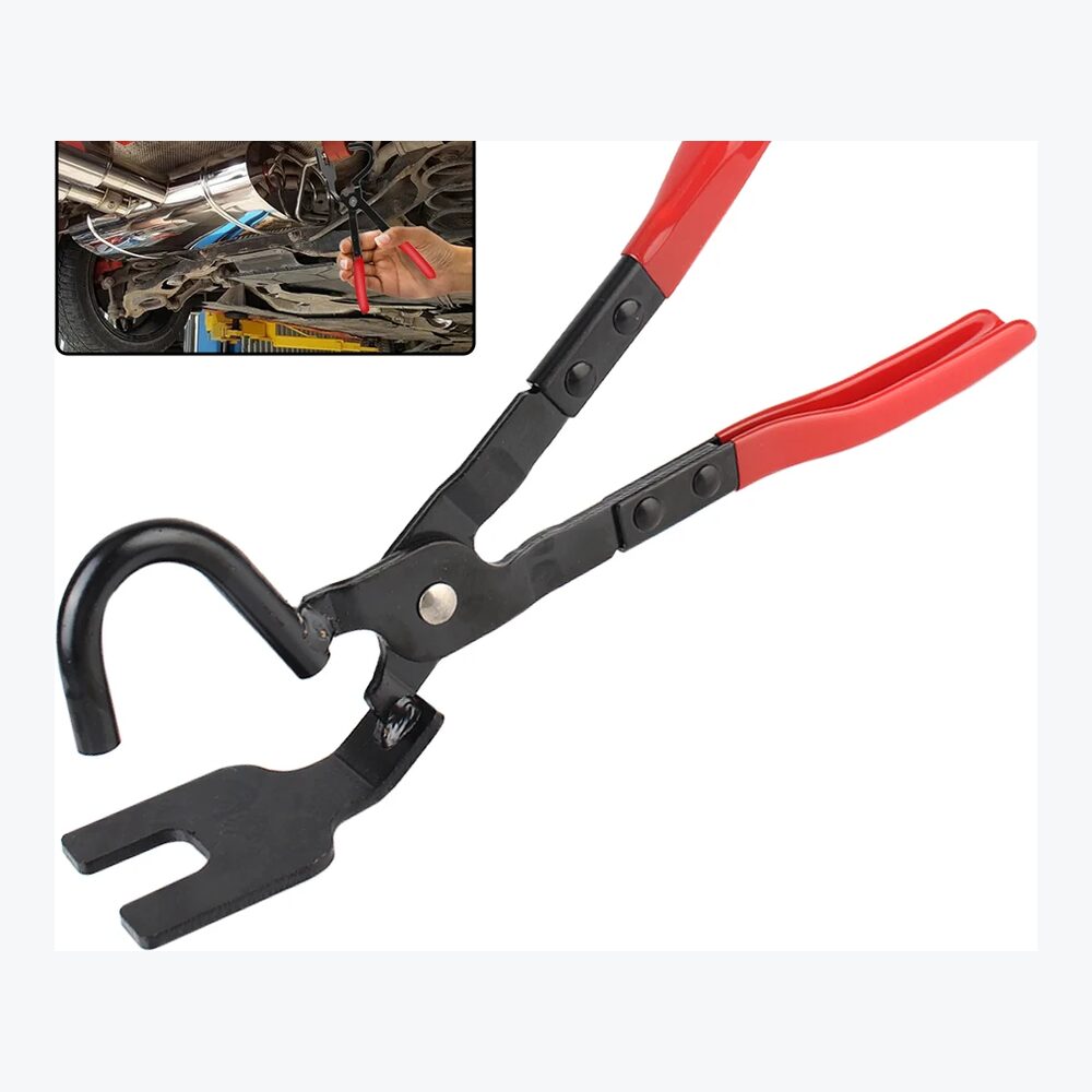 LEAP Exhaust Hanger Removal Puller Exhaust Pipe Gasket Removal Plier Car Exhaust Rubber Pad Pliers Anti-Slip Handle Tools – image 2