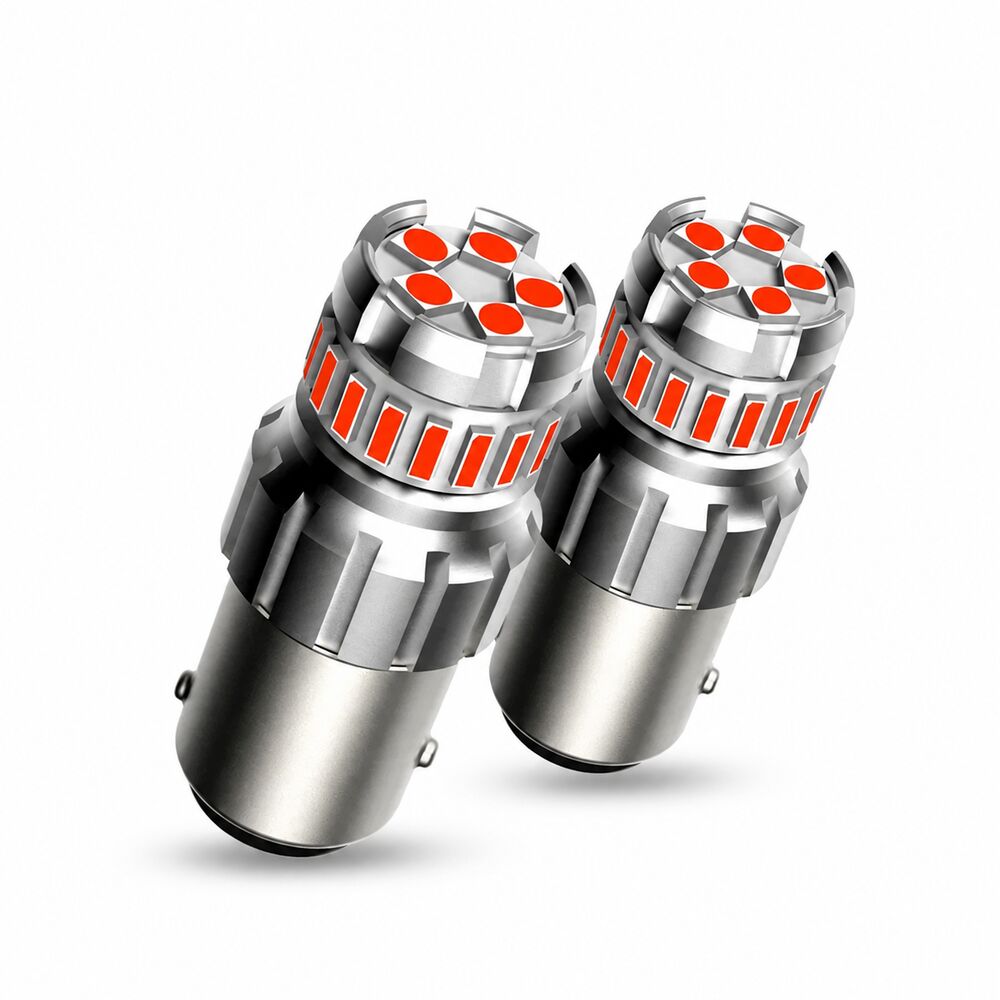 AUXITO 1157 BAY15D P21/5W Red LED Brake & Tail Bulbs Pair
