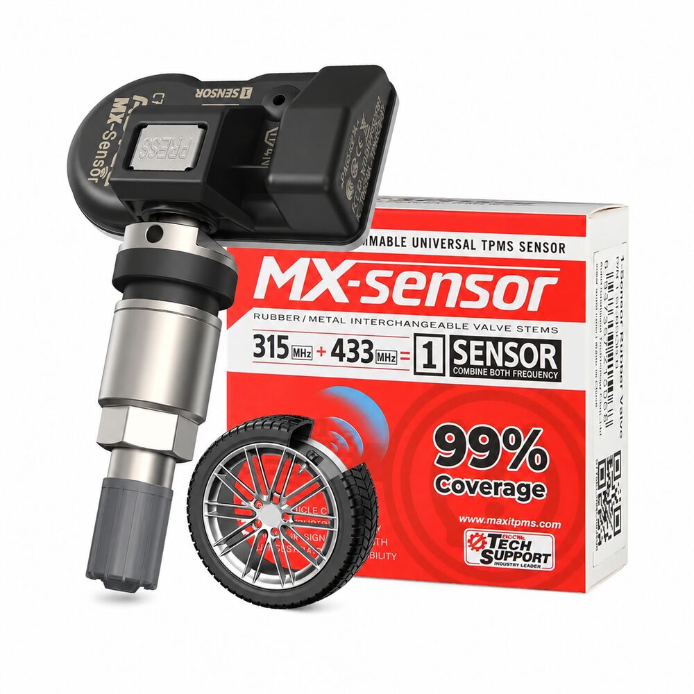Autel MX-Sensor 315MHz & 433MHz Programmable TPMS Sensor
