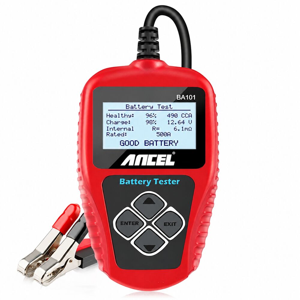 ANCEL BA101 12V Automotive Battery Tester 100–2000CCA