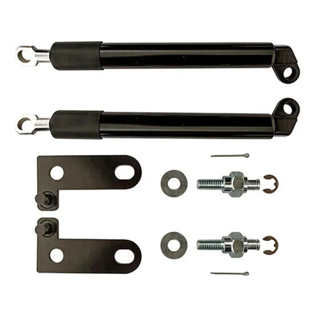Isuzu D-Max dual tailgate damper complete hardware set