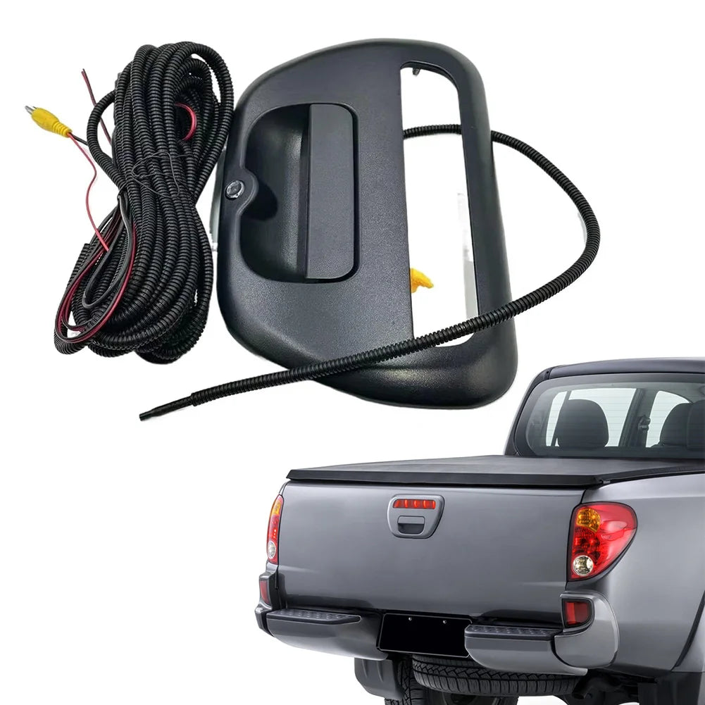 Mitsubishi Triton L200 tailgate handle rear camera assembly - view 1