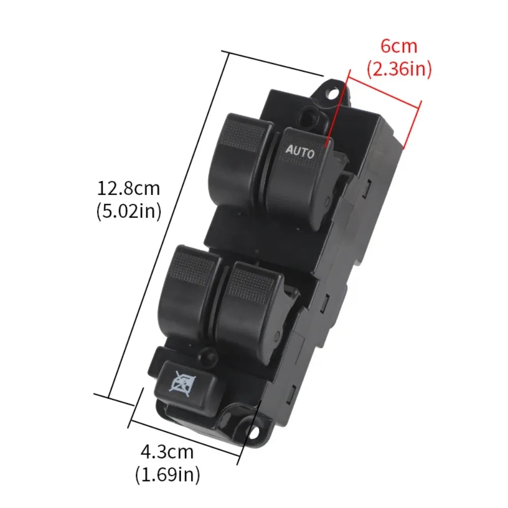 Ford Ranger Mazda BT-50 RHD master window switch AB39-14540-AB - view 2