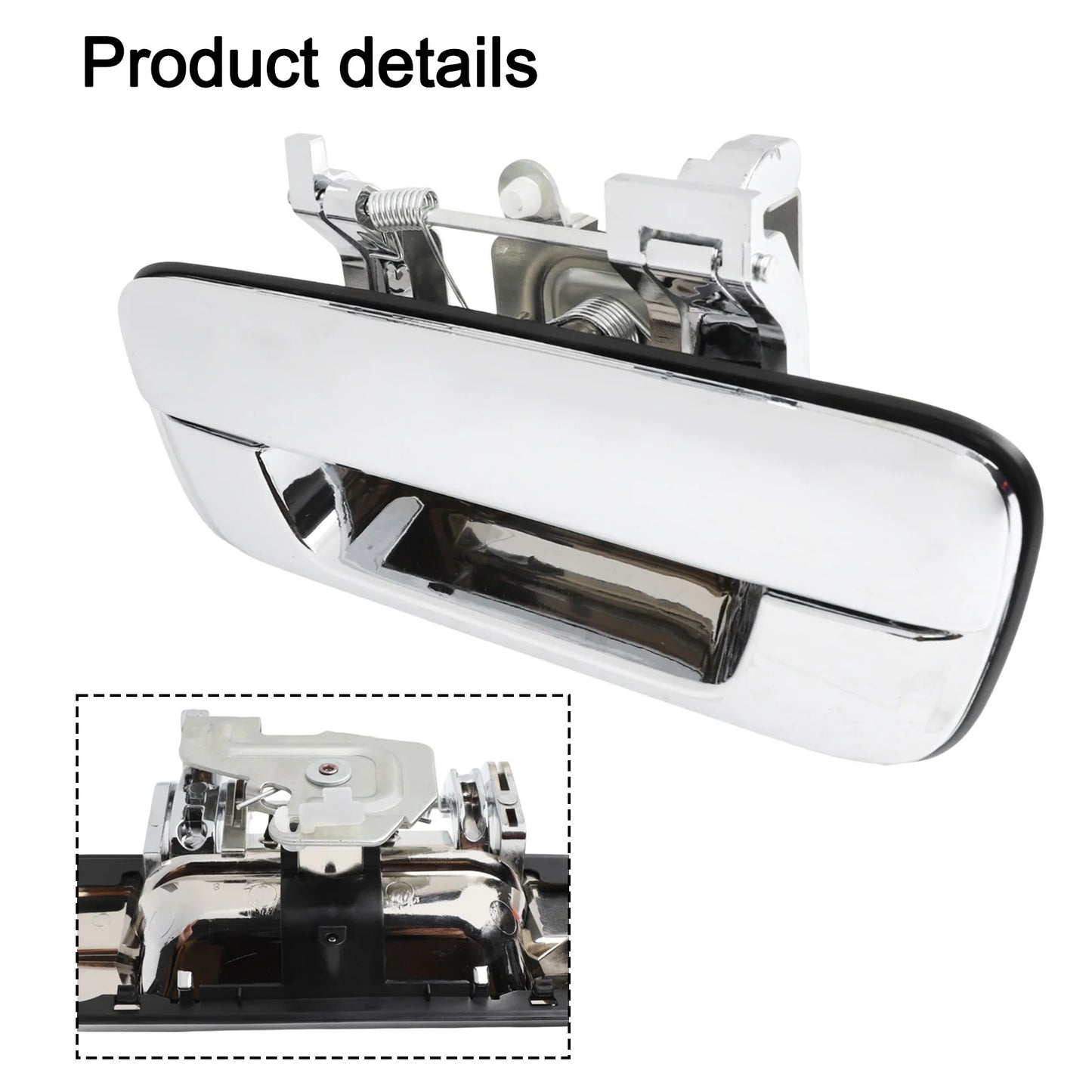 Isuzu D-Max rear chrome tailgate handle 8-97293765-2 - view 1