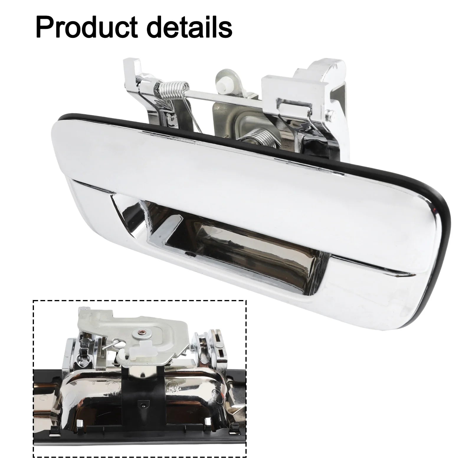 Isuzu D-Max rear chrome tailgate handle 8-97293765-2 - view 1