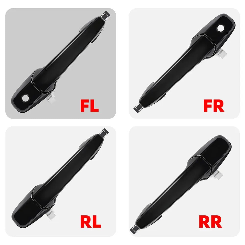 Ford Ranger Mazda BT-50 front right exterior door handle - view 3