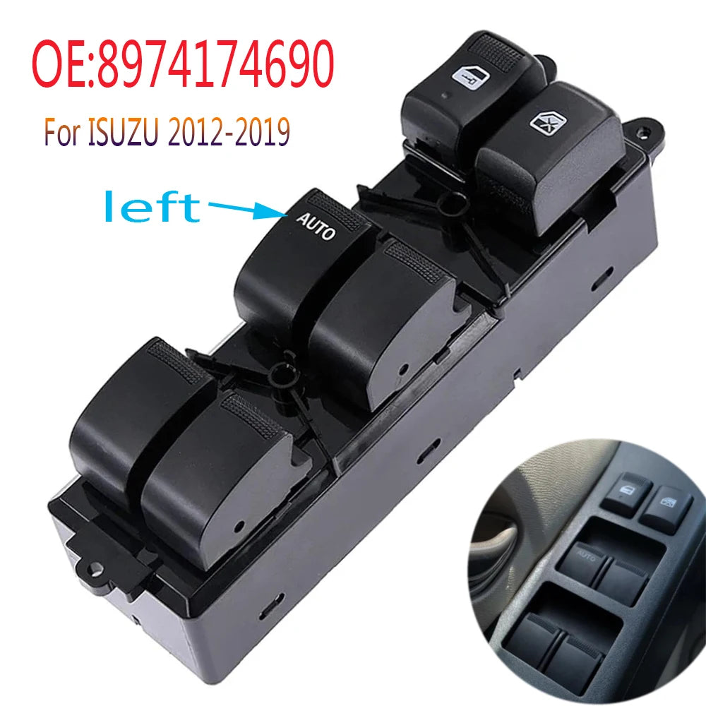Isuzu D-Max Holden Colorado master power window switch 8-97417469-0 - view 1