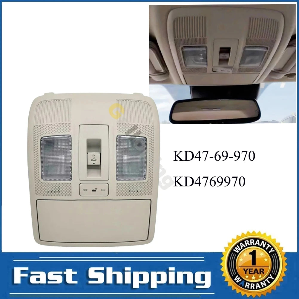 Mazda overhead console reading light sunroof switch KD47-69-970 - view 1