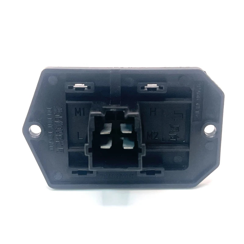 Toyota blower resistor connector and housing view