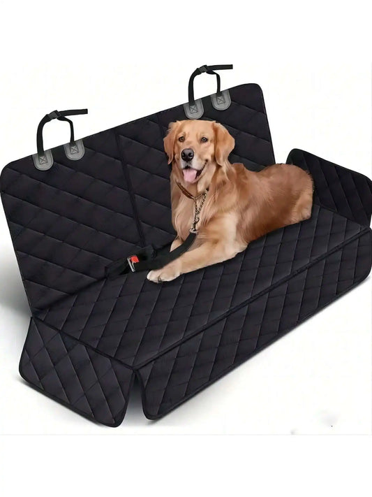 LEAP Waterproof Rear Pet Seat Cover with Centre Armrest Opening – Universal Fit