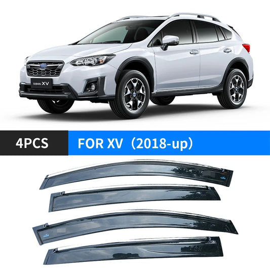 LEAP 4-Piece Window Visor Set for Subaru XV 2018-2025