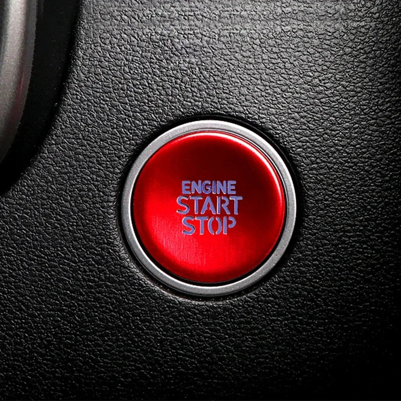 LEAP Engine Start Button Trim for Hyundai Tucson 2021-2023 – Red