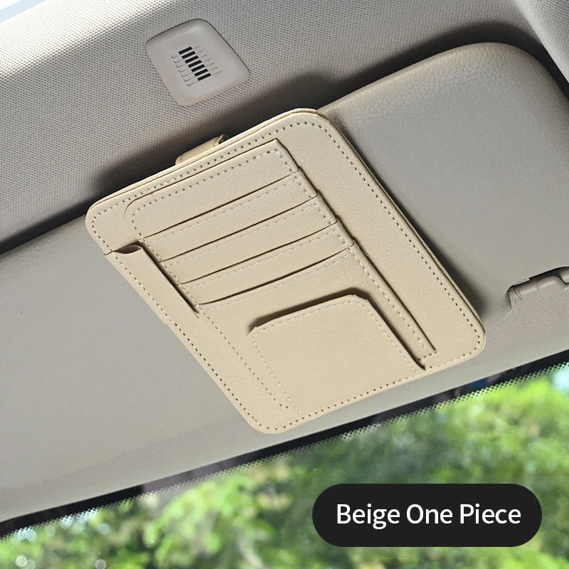 LEAP Multi-Pocket Sun-Visor Organiser – Beige