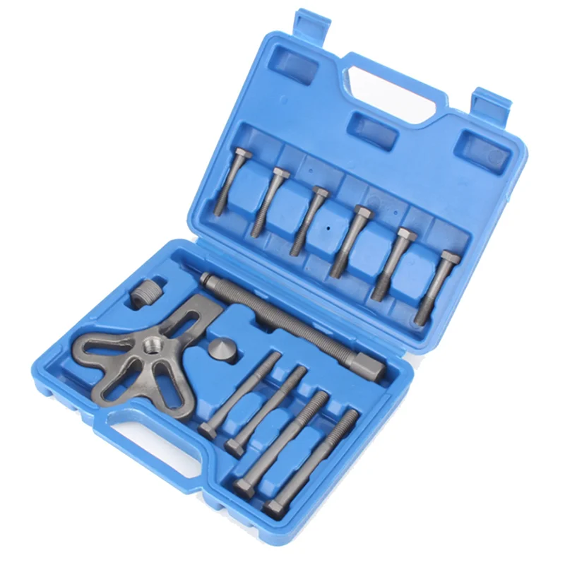 LEAP 13PCS Auto Steering Wheel Puller Harmonic Balancer Gear Pulley Crankshaft Tools Kit Special Disassembly Removal Tool Set – image 3