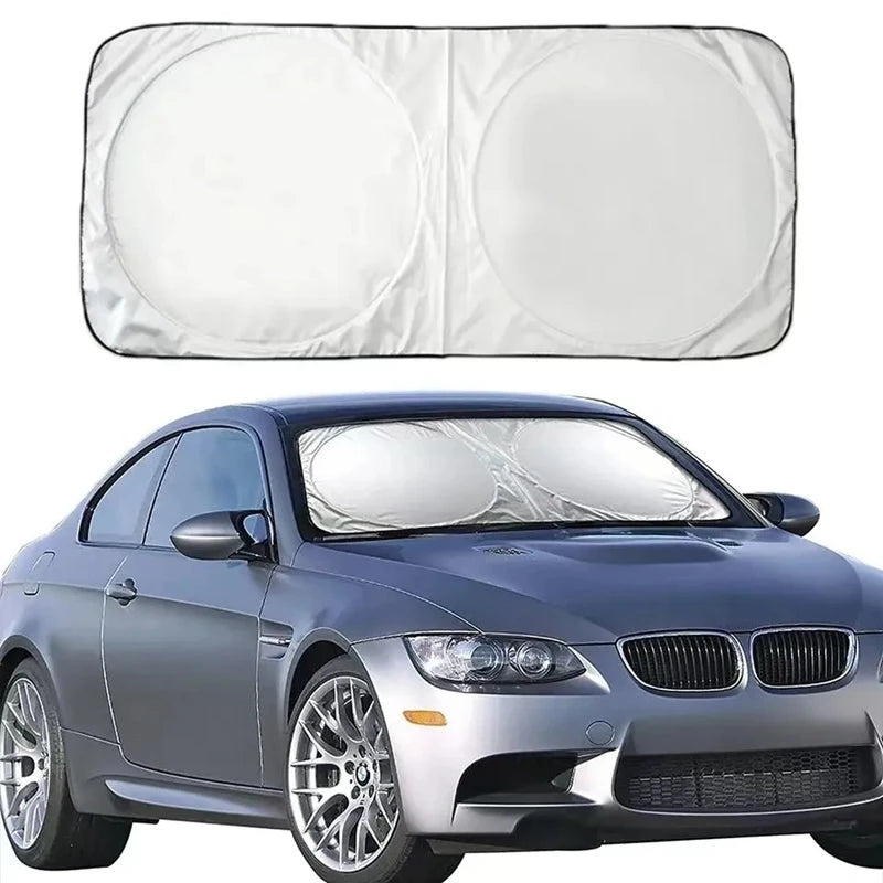 LEAP Windscreen Sunshade – Universal Car Accessory – Style 3